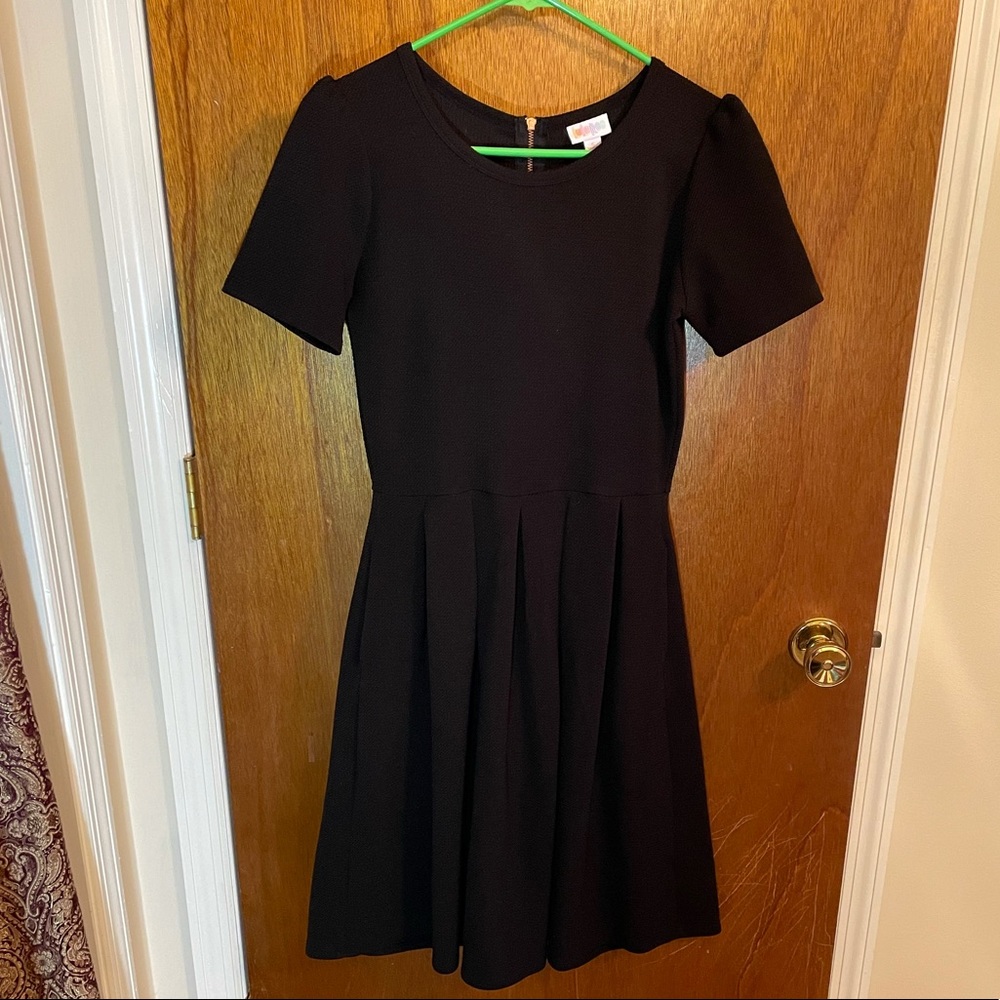 Lularoe Black Amelia Dress Small